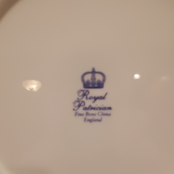 BLUE CALICO Dessert Plate ROYAL PATRICIAN - Picture 4 of 5